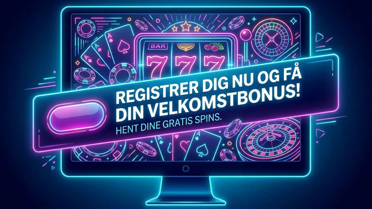 Registrering med bonus